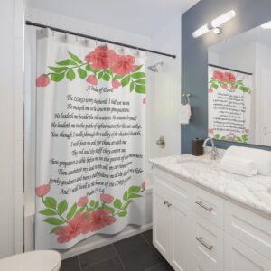 23rd Psalm Shower Curtain